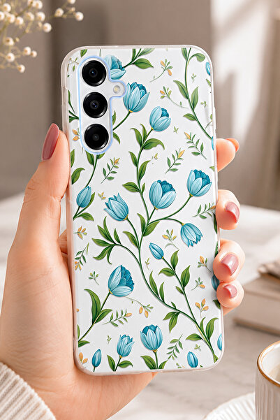Nezih Case Samsung Galaxy A57 Uyumlu Yumuşak Silikon Şeffaf Tasarım Zarif Kapak