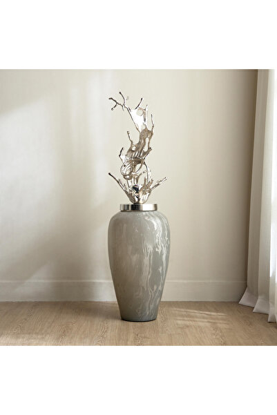 Generic Huda Metal Vase - 105 cm