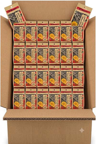 sherry Sunflower Seeds Carton with Spices and Seasonings Flavor-145Gr * (36 P...