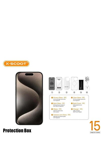 X-SCOOT Protection Package for the 15 Pro Max