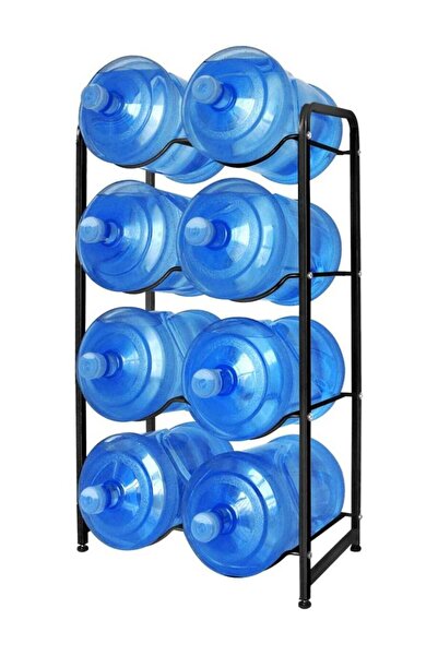 DubaiGallery 5 Gallon Water Bottle Holder 8 Trays Water Jug Rack 4-Tier Water...