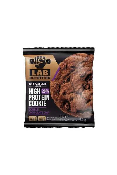 Nutrition Lab Nutrition Protein Cookies 28% 52g Double Chocolate Chip Flavor ...