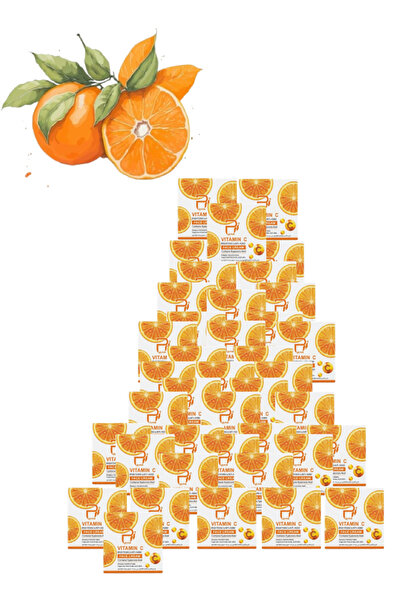 PYRON 40 Pieces Vitamin C Brightening & Anti-Aging Face Cream with Hyaluronic...