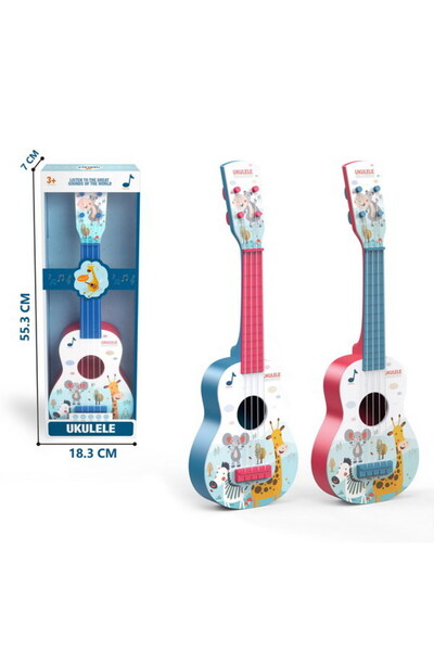 PlayFun Instrument Muzical Jucărie Chitară Sunete Melodii Lumini LED | Cadou ...