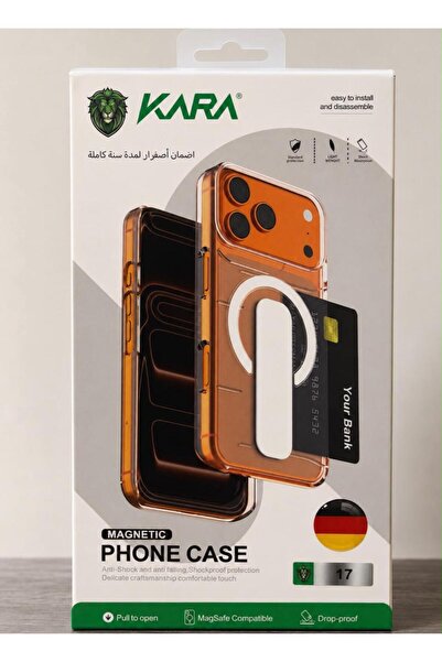 KARA Kara (Kara) Transparent Anti-Yellowing Protective Case for iPhone Ip17 -...