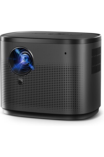 BIGASUO Mini Projector 1080P HD, Portable 4K Movie Projector with 200-inch Sc...