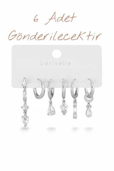 Lorivelle Non-Tarnish Stainless Steel Women's Earrings - Anti-Allergic, Water...