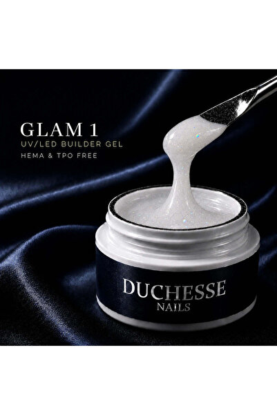 Duchesse Nails UV/LED Nail Construction Gel, Self-Leveling, HEMA&TPO FREE, Sh...