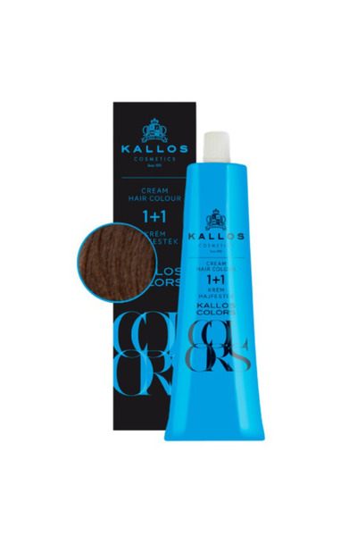 Kallos Vopsea Permanenta - Colors Cream Hair Colour, nuanta 6G Blond Auriu In...