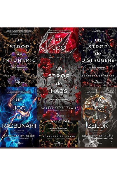 Editura Leda Seria Hades x Persefona – 7 volume Scarlett St Clair Paranormal ...
