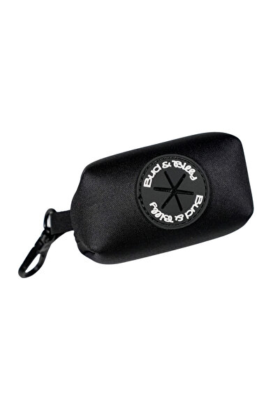 Bud & Billy Urban Black Dog Poop Bag Holder 8x5x5cm