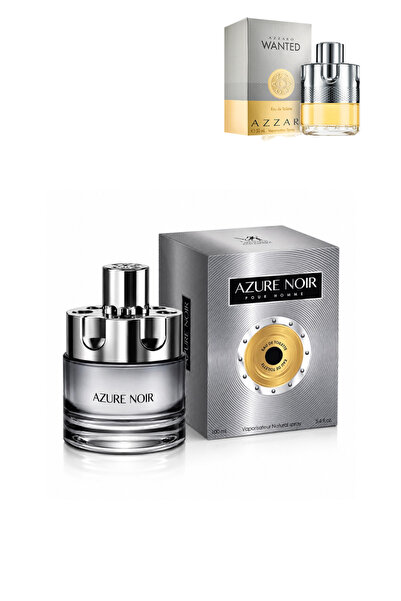 MONTAGE BRENDS Parfum Azure Noir Pour Homme – Inspirat din Wanted | 100 ml | ...