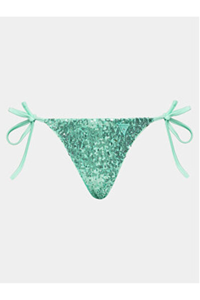 Guess Slip de bikini pentru femei E3GO02KBMV0 Verde