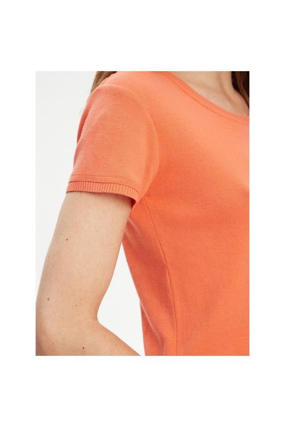 United Colors of Benetton Γυναικείο T-shirt 1091D1M10 Πορτοκαλί