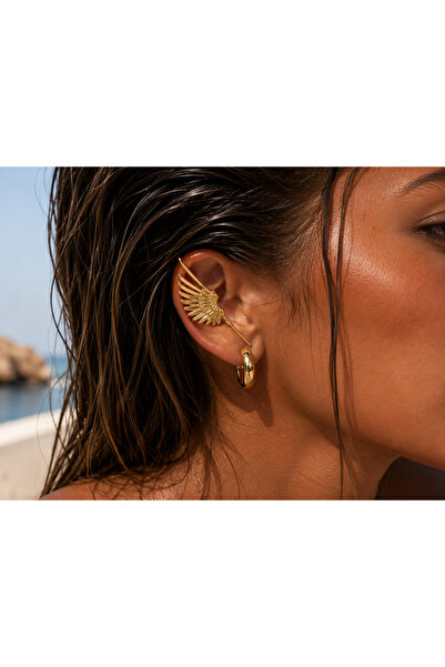 Rossetto Atelier Vip Seri Gold Wing Earcuff