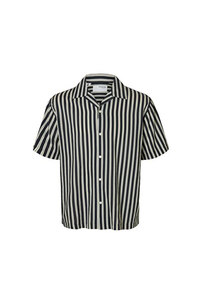 Selected Homme Cămașă bărbătească 16091381 Bleumarin