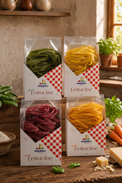 Parmell Food Co 4 Çeşit Fettucine