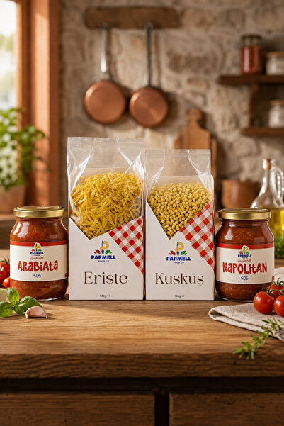 Parmell Food Co Erişte, Kuskus, Napolitan Sos, Arabiata Sos