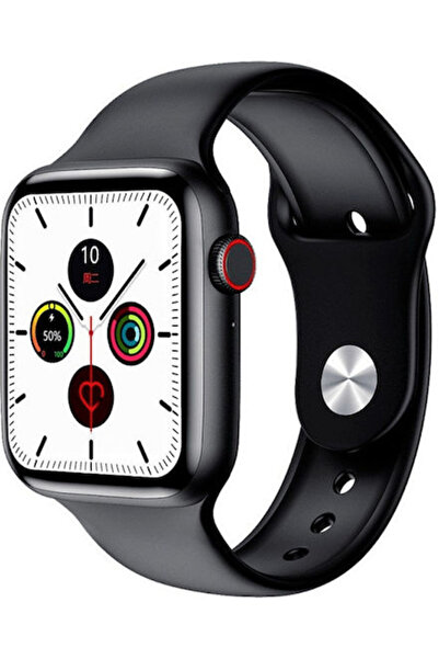 OEM W26 Pro Έξυπνο ρολόι με μετρητή καρδιακών παλμών (Μαύρο)