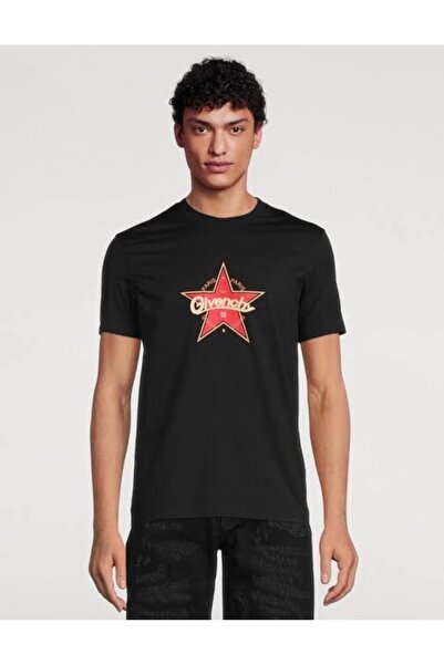 Beymen Collection Star Logo Printed Cotton Jersey T-Shirt