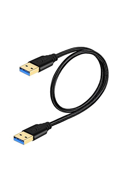 Fasgear كابل USB 3.0 من النوع A إلى A ذكر إلى ذكر بسرعة 5 جيجابت في الثانية ل...