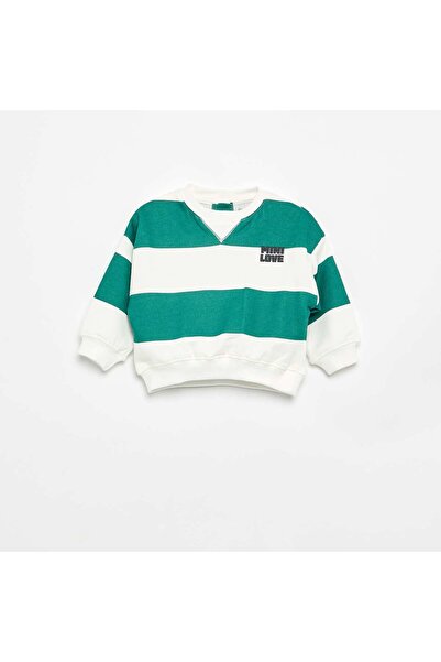 KIABI French Terry Sweatshirt GREEN