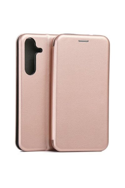 Beline Husă magnetică tip carte pentru Samsung Galaxy S25 Plus - Aur roz