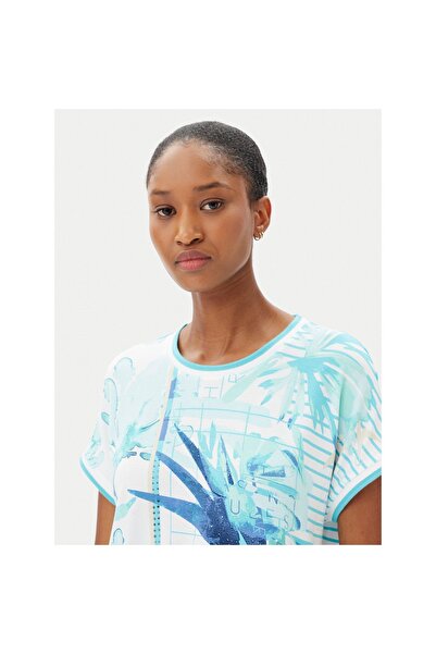 Olsen Γυναικείο T-shirt 11105047 Μπλε