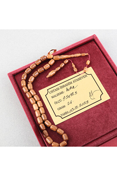 LapisDo Kuka Usta Handcrafted Capsule Cut 7.5X11.5Mm Prayer Beads