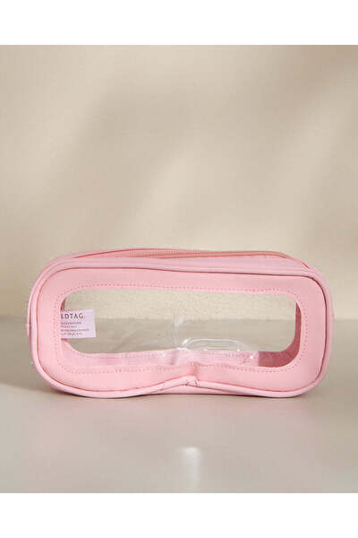 REDTAG Pink Cosmetic Pouch Bag