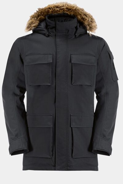 Jack Wolfskin Geacă de iarnă pentru bărbați 1107674 Negru