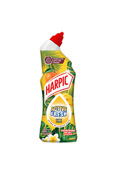 Harpic ΥΓΡΟ WC ACTIVE FRESH 750ml - (ΕΞΩΤΙΚΑ ΦΡΟΥΤΑ)