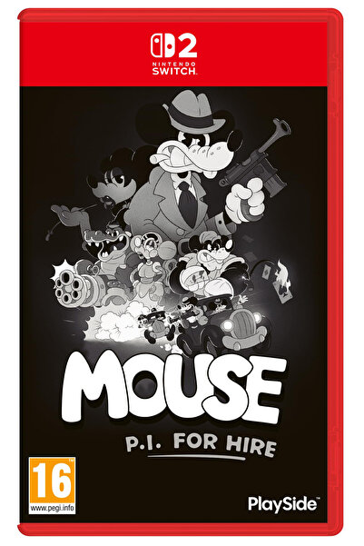 Nintendo Switch 2 Mouse: P.I. For Hire – Switch 2 - Fiziki Kartuş Oyun - Pegi...