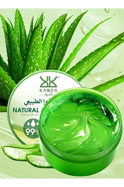 Kanza 300g Natural Aloe Vera Gel for Face & Body Refreshing & Moisturizing Ge...