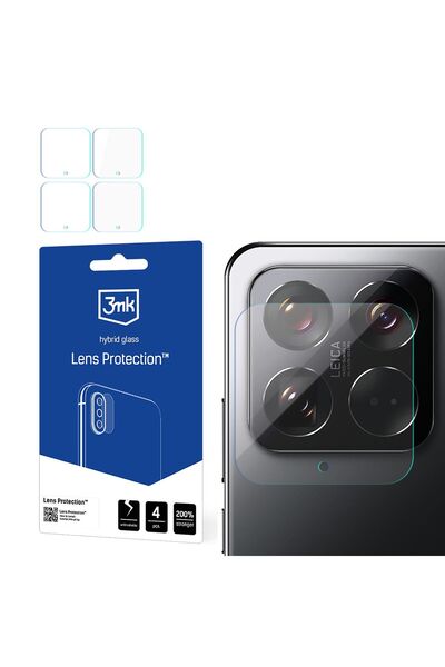 3MK Protecție lentilă pentru Xiaomi 15 Sticlă hibridă cu protecție