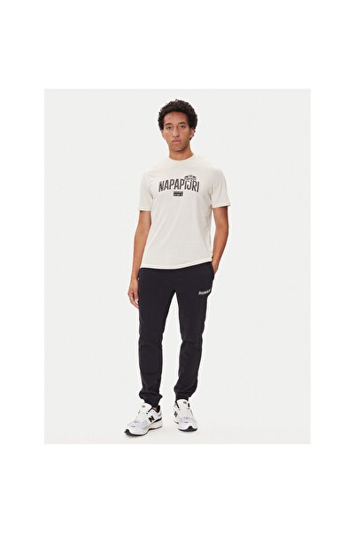 Napapijri Tricou bărbătesc NP0A88UAN1J1 Bej