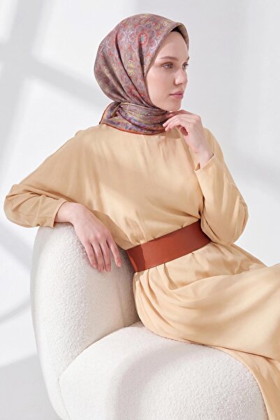 Silk Home Soft Scarf Mink 90X90