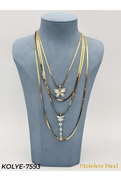 Bozhi Elegant Necklace Daily Elegance Gift Steel