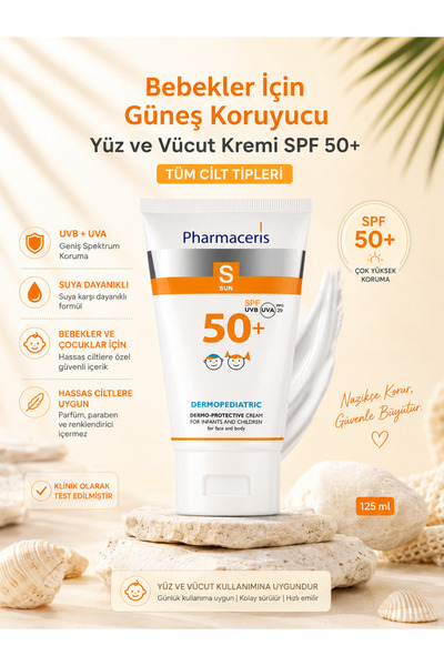 Pharmaceris Bebek ve Çocuk Ciltleri İçin Cilt Bariyerini Güçlendirici ve Yoğu...