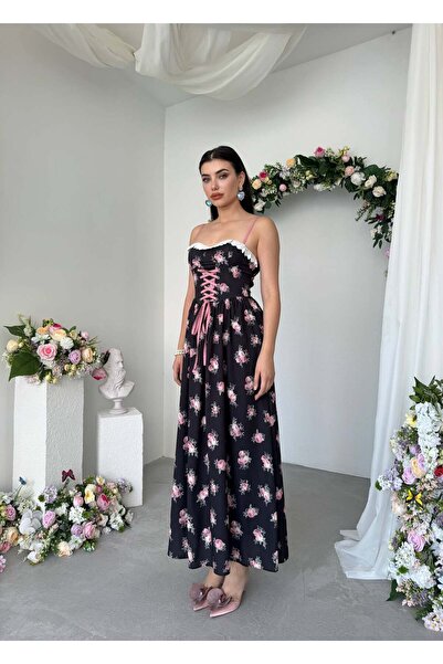 conconmoda Sonas Dantel Elbise