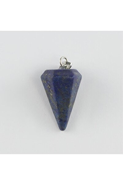 ZERO LAND Ilkestor Lapis Pandül Natural Stone (20032) Pendant-Navy Blue