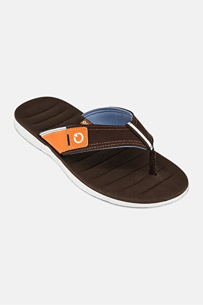Cartago Men Malaga Slip On Slippers, Dark Brown