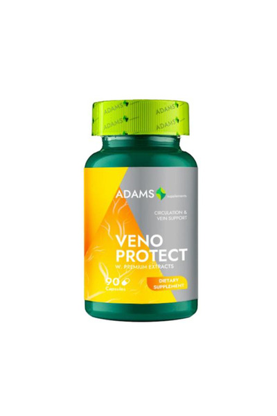 Adams Supplements VenoProtect Circulație și Suport Venos, 90 capsule