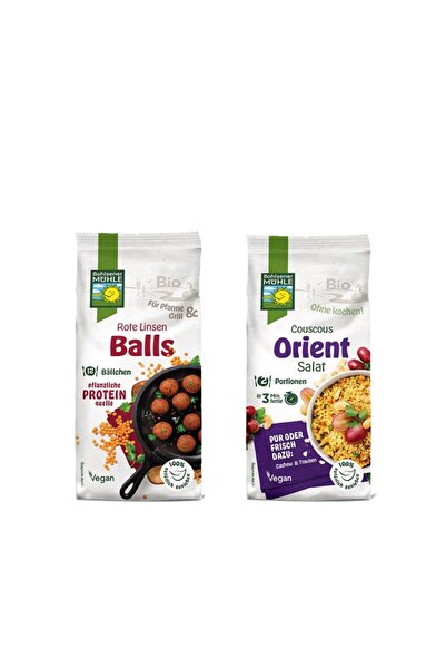 Bohlsener Muhle Pachet Premix Bio Salată de Couscous Oriental + Premix Bio pe...