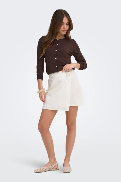 ONLY Women's Elene Linen Skirt