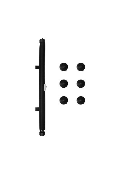 lemontti Set 2 x Parasolar Geamuri Auto Laterale Negru