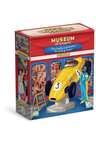 Dodo Puzzle - Muzeul transporturilor (150 piese)