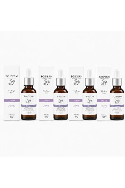 Melora Leke Karşıtı Serum 4’lü Avantaj Seti Cilt Tonu Eşitsizliği Bakımı 4x30 ml