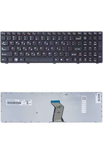 OEM Πληκτρολόγιο Λάπτοπ Ελληνικό Lenovo Ideapad Y570 Y570A Y570D Y570G Y570M ...