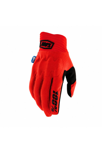 AEGIS 100% Gloves Black Summer Motorcycle Red Gloves